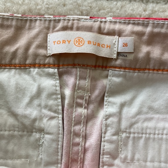 Tory Burch Laurel Cropped Straight Leg Pants - Picture 8 of 8